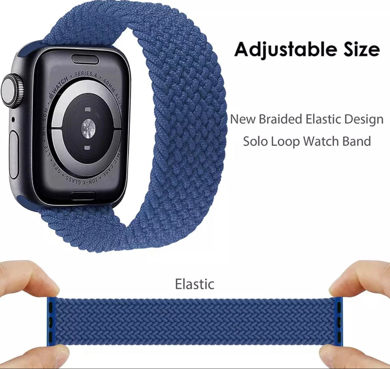 Braided Apple Watch Band 45mm | Super Savings Technologies Braided Apple Watch Band 45mm | Super Savings Technologies
